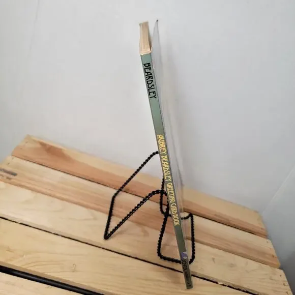 VTG BOOK Aubrey Beardsley Greeting Card Book by Theodore Menten (paperback) 1975 - Picture 3 of 5